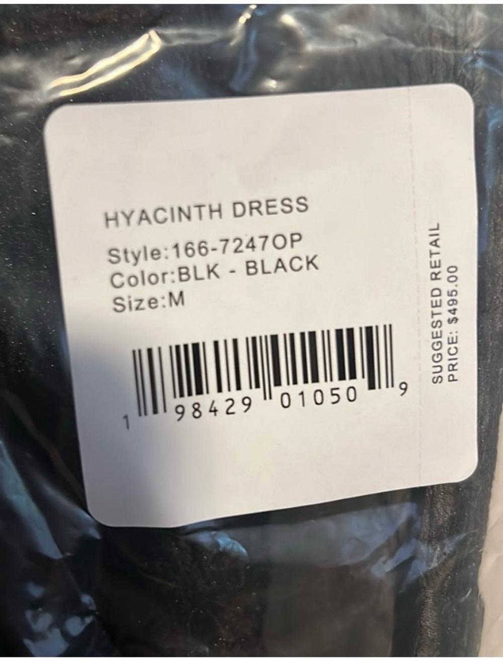 NWT STAUD Hyacinth Black Maxi Dress - M - Picture 6 of 6